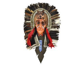 Závěsná dekorace Indiánský náčelník 40 cm - var. B Závěsná dekorace Indiánský náčelník 40 cm - var. B
