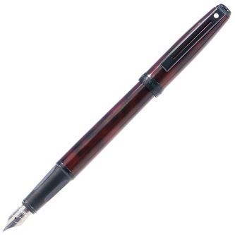 Sheaffer, Plnicí pero Prelude, (F) tenký, hnědá