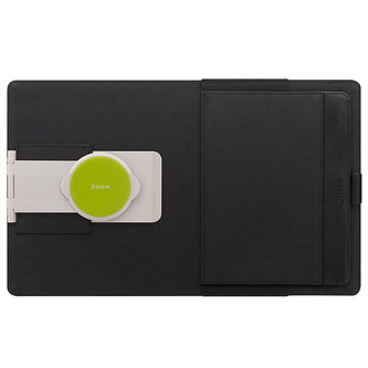 Filofax, Enitab + Obal Velký Metropol Elastic, Černá