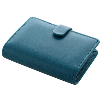 Filofax, Diář Saffiano, mini, akvamarínová