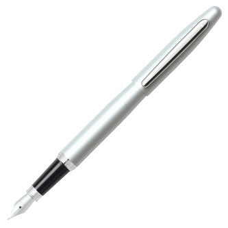 Sheaffer, Plnicí pero VFM, (M) střední, stříbrná
