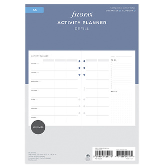 Filofax, Sledování aktivity, A5