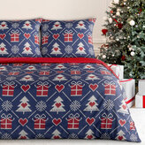 Vánoční povlečení 100% bavlna BRENDA 1x 220x200 cm, 2x povlak 70x80 cm francouzské povlečení MyBestHome