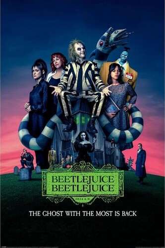 Plakát, Obraz - Beetlejuice 2 - One Sheet, 61 × 91.5 cm