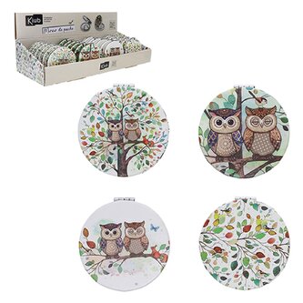 Zrcátko MIR59G01 BUG ART SOVY KIUB