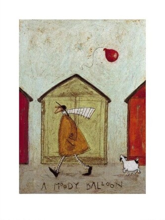 Umělecký tisk Sam Toft - A Moody Balloon, 30 × 40 cm