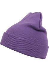 Čepice zimní MSTRDS Beanie Basic Flap - fialová