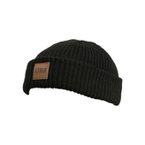 Čepice zimní Urban Classics Dogger Beanie - černá