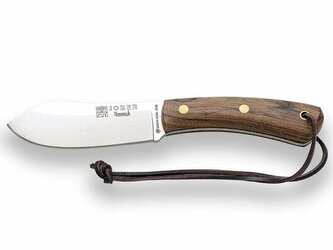 JOKER CN136 NESSMUK bushcraft nôž 11 cm, orechové drevo, kožené puzdro