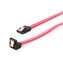Gembird kabel Serial ATA III datový, plochý s pravouhlým konektorem,  0.5 m, kovové svorky, bulk balení