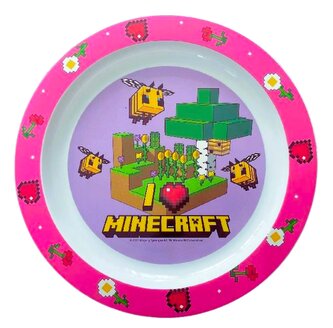 PLASTOVÝ TALÍŘ MINECRAFT