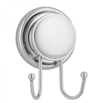 DuraHome Háček dvojitý, s přísavkou, GORGONA 39849, chrom DuraHome Háček dvojitý, s přísavkou, GORGONA 39849, chrom