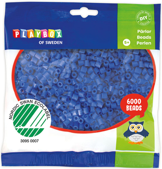 Zažehlovací korálky - 6 000 ks - modré