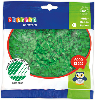 Zažehlovací korálky - 6 000 ks - zelené