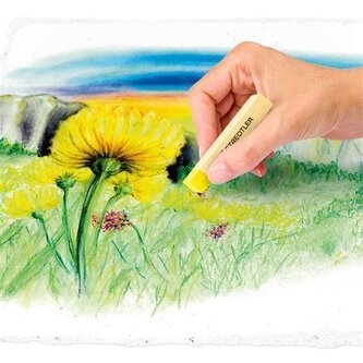 Pastelové křídy "Design Journey", sada, 24 barev, STAEDTLER