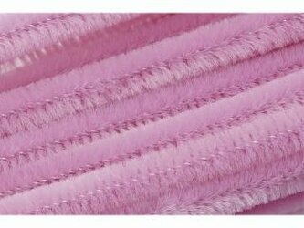 Žinilkový drát 50cm x 8mm, v sáčku 10ks růžový Žinilkový drát 50cm x 8mm, v sáčku 10ks růžový