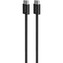 PURO Fabrik 2.0 USB-C/USB-C kabel (60W) 1,5 m, černý