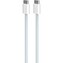 PURO Fabrik 2.0 USB-C/USB-C kabel (60W) 1,5 m, svetlě modrý