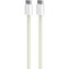 PURO Fabrik 2.0 USB-C/USB-C kabel (60W) 1,5 m, žlutý