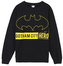 Pánská mikina DC Comics|Batman: Hrdina Gotham City (L) černá bavlna