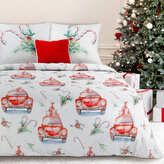 Vánoční mikrovláknové povlečení XMAS CARS 1x 220x200 cm, 2x povlak 70x80 cm francouzské povlečení MyBestHome