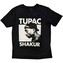 Tričko Tupac - Eyes Closed, XL