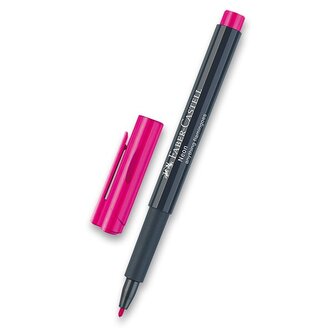 Popisovač Faber-Castell Neon výběr barev růžová