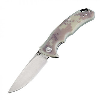 Artisan 1702PS-CGF Tradition Camouflage vreckový nôž 7,8 cm, Stonewash, maskovacia, G10