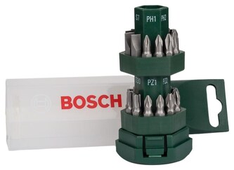 BOSCH 25dílná sada šroubovacích bitů „Big-Bit“ BOSCH 25dílná sada šroubovacích bitů „Big-Bit“