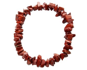 Náramek sekaný Jaspis červený