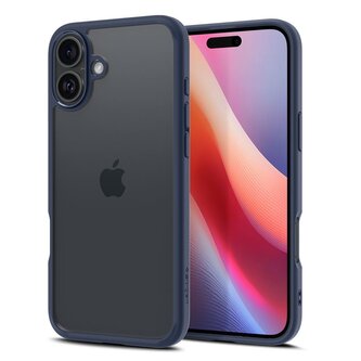 Spigen Ultra Hybrid, navy blue - iPhone 6.1" 2024