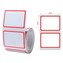 Niimbot štítky T 40x30mm 320ks Červený rámeček pro B21, B21S, B3, B1S
