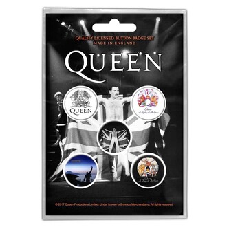 Plackový set Queen - Freddie
