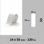 Niimbot štítky RP 15x50mm 130ks Bílé pro D11, D11-M, D110, D110-H