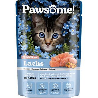 Pawsome! Junior s lososem 85 g