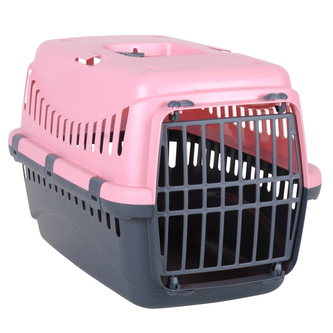DOCHTMANN Přepravka pro kočky a psy 45x31x31 růžová