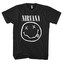 Tričko Nirvana - White Smiley, M