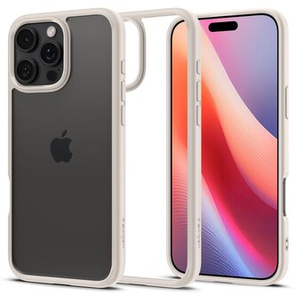 Spigen Ultra Hybrid, natural titanium - iPhone 6.9" 2024