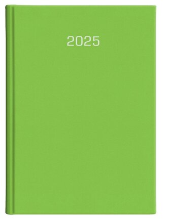 Kalendarz 2025 B6 dzienny Albit seledynowy