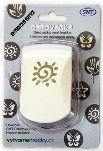 Děrovačky obrysové 28 mm - slunce