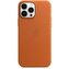MM193ZE/A Apple Kožený Kryt vč. MagSafe pro iPhone 13 Pro Golden Brown