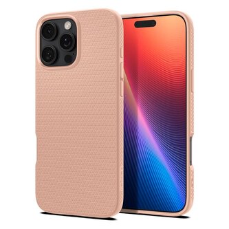 Spigen Liquid Air, rose titanium - iPhone 6.3" 2024