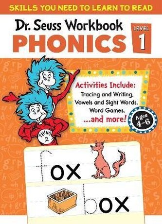 Dr. Seuss Phonics Level 1 Workbook: A Phonics Workbook to Help Kids Ages 4-6 Learn to Read (For Kindergarten and Beyond) Dr. Seuss Phonics Level 1 Workbook: A Phonics Workbook to Help Kids Ages 4-6 Learn to Read (For Kindergarten and Beyond)