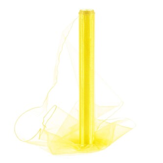 Organza 40 cm/10y citrónová
