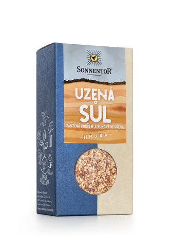 Sonnentor Uzená sůl hrubá 150 g