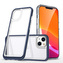 Clear 3in1 etui iPhone 14 silikonowy pokrowiec z ramką niebieskie