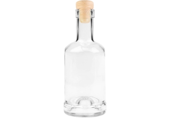 Láhev sklo  250ml CYLINDER se zátkou