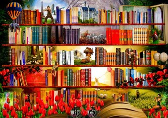 BLUEBIRD Puzzle Pohádky na dobrou noc 1500 dílků