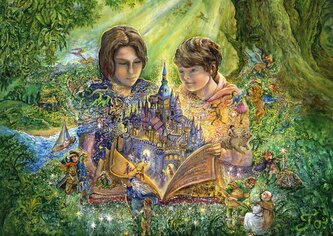 GRAFIKA Puzzle Kouzelná kniha pohádek 2000 dílků