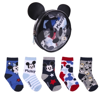 Skarpetki niemowlęce 5 par Myszka Mickey